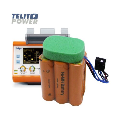  TelitPower baterija NiMH 7.2 1600mAh Panasonic za Siemens Respirator Drager Oxzlog 2000 ( P-1550 ) Slike