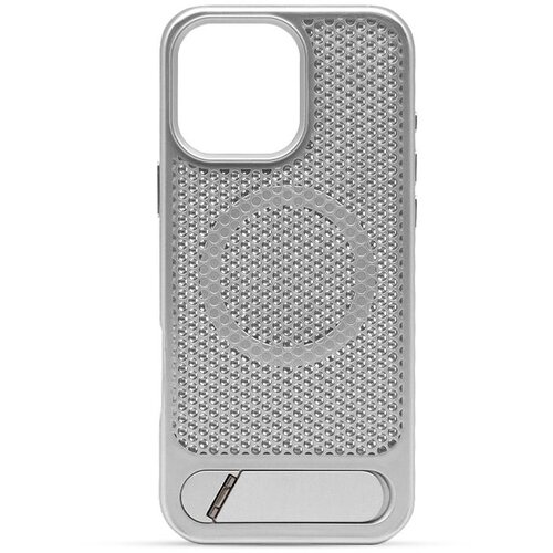  Maska za telefon HOLEY MAGSAFE za Iphone 16 Pro Max, Srebrna Cene