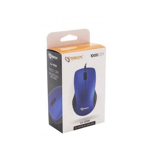 S Box Mi&amp;scaron;ka optična USB M-958 črna M-958B Slike