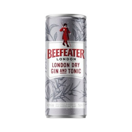 Beefeater london dry gin and tonic 250ml limenka Slike