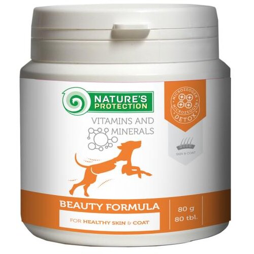 Nature's Protection suplement za pse - Beauty formula 80g/80 tabelta Cene