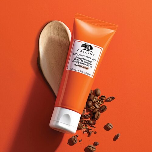 Origins ginzing energy-boosting tinted moisturizer SPF40 nemastno vlažilno mleko, obnavlja in neguje kožo 50 ml za ženske Slike