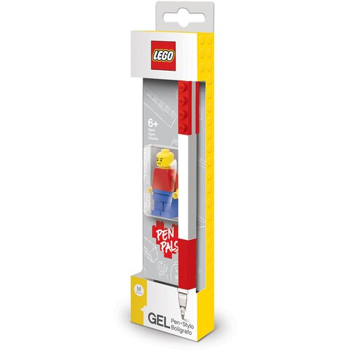 Lego gel olovka 2.0 sa minifigurom, crvena Cene