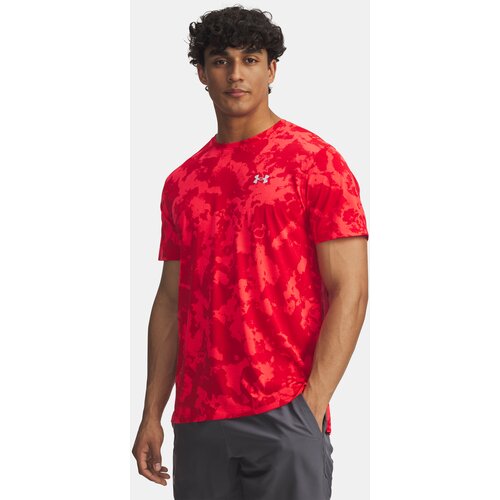 Under Armour Men's T-shirt UA Launch Printed SS-RED - Men's Cijene