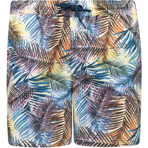 Trendyol Multicolored Men's Tropical Printed Standard Size Marine Shorts