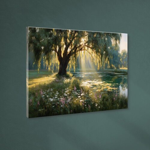Styler Slika 113x85 cm Sunlit Willow &amp;ndash; Slike