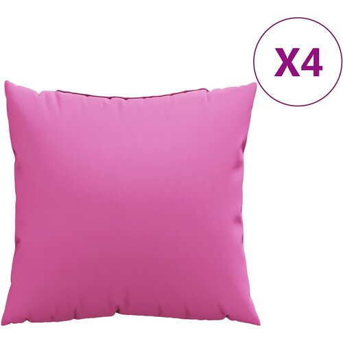  Jastučići za raspr&amp;scaron;enje 4 pcs Ružičasta 60 x 60 cm Poliester Slike
