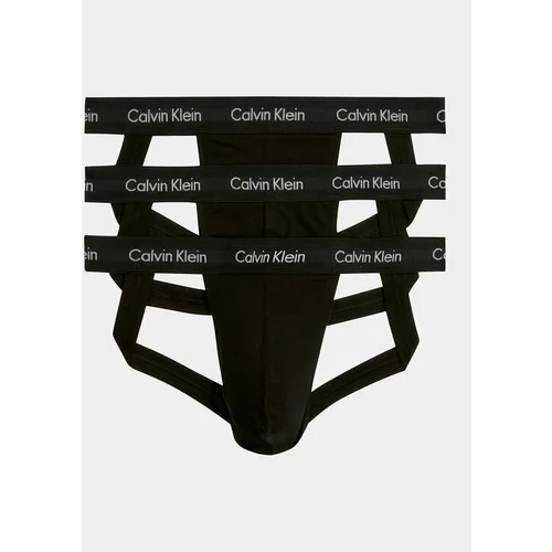 Calvin Klein Underwear Set 3 parov tangic 000NB2623A Črna