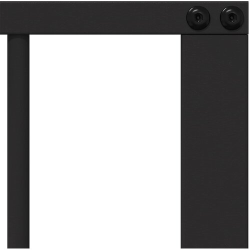  Vrata za pse 10 pcs Crna 100 x 60 cm Cinkani čelik Slike