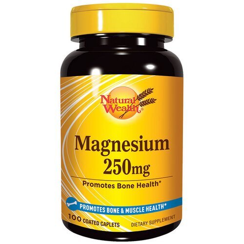 Natural Wealth magnezijum 250 mg 100 tableta Slike