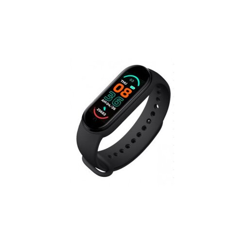 Moye Fit Pro M6 Smart Band Black pameni sat Slike