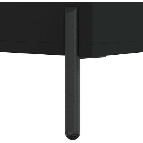  za cipele crni 60 x 35 x 105 cm od konstruiranog drva Slike