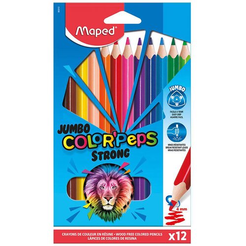 Maped Barvice Color&apos;peps Strong Jumbo, 12 kosov Cene