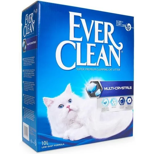 Everclean Ever Clean Pijesak za mačke Multy-Crystals, grudajući, bez mirisa, 10 L