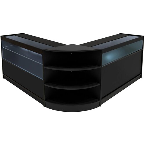 Monster Harmonia LED komplet prodajnih pultov B1200, C1200 in LM60 - črne barve, (5000279075) Cene