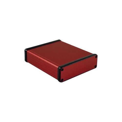  Profilno kućište, aluminij, crvena boja 120 x 103 x 30.5 Hammond Electronics 1455L1201RD 1 kom. Cijene