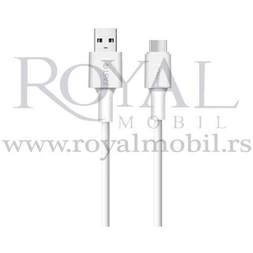  usb kabal acl ECO-3 type-c 2.1A 1m bela Slike