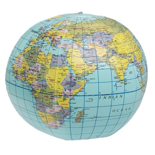 Rex London globus na napuhavanje World Map Slike