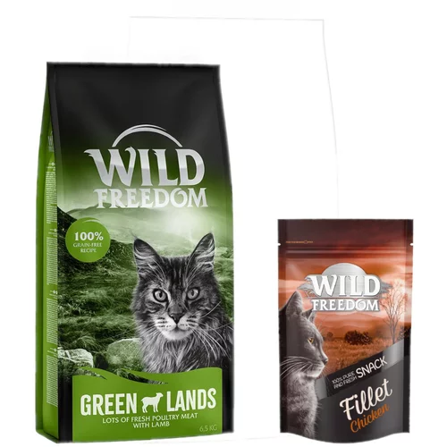 Wild Freedom 6,5 kg + 100 g Filet Snack piletina gratis! - Green Lands - janjetina