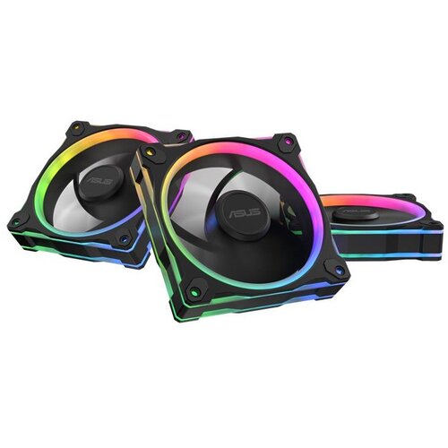 Asus Prime MR120 Fan ARGB Reverse Black 3in1 Computer case 12 cm 3 pc(s) Cijene