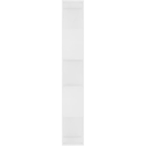  za knjige / sobna pregrada bijeli 45x24x159 cm drveni Slike