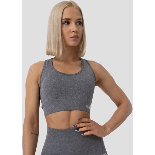 GymBeam Sportski grudnjak FLO Grey M Slike
