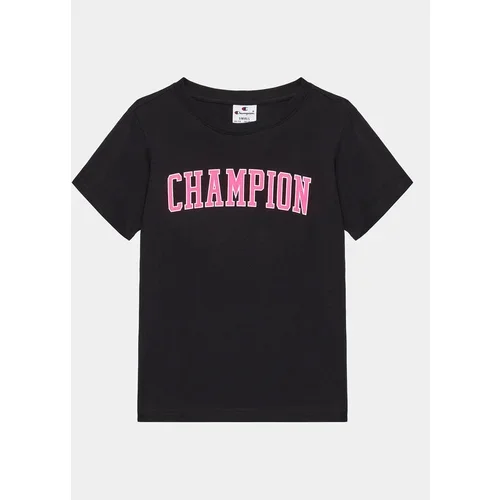 Champion Majica 404658 Črna Regular Fit