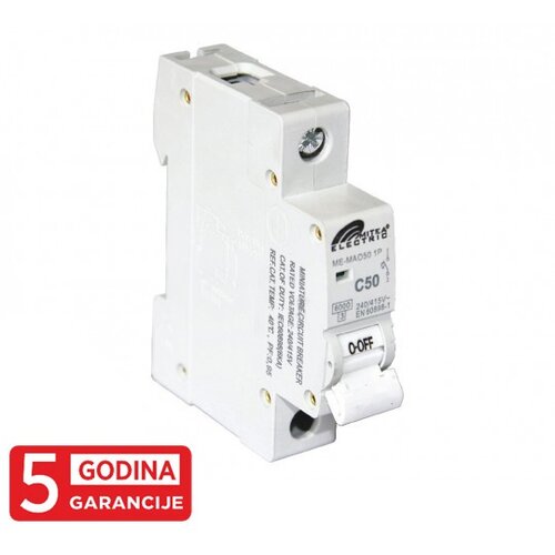 Mitea_Electric Automatski osigurač C50A 6kA 240/415V tipC 5Y ME-MAO50 Cene