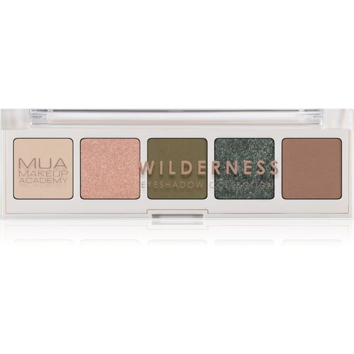 MUA Makeup Academy Professional 5 Shade Palette paleta senčil za oči odtenek Wilderness 3,8 g Cene