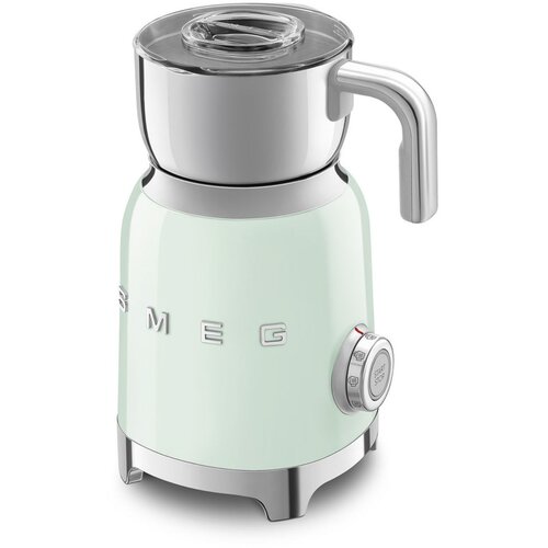 Smeg MFF11PGEU Penacnik za mleko 50&amp;#039;s W Retro Style, Pastelno zelen, 500 Slike