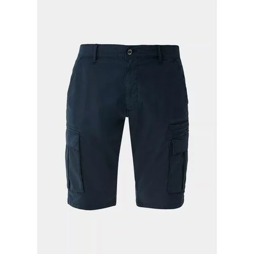 s_Oliver Cargo hlače 'Bermuda' mornarsko plava