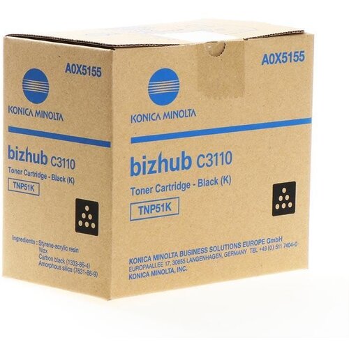Konica Minolta toner TNP-51 (A0X5455) (modra), original Slike
