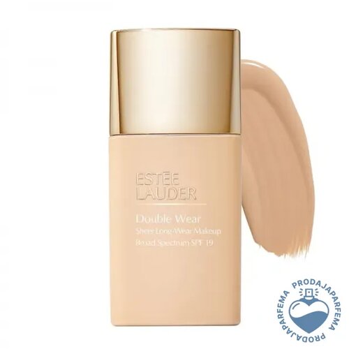  ESTĒE LAUDER Double Wear Sheer Long-Wear Makeup (1W1 Bone) 30ml Slike
