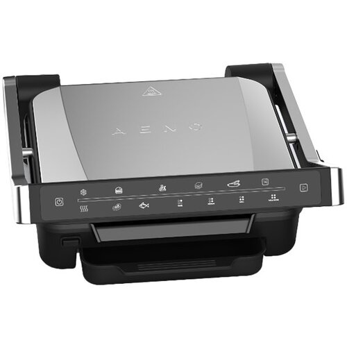 Aeno Electric Grill EG3: 2000W, 7 automatic programs +Manual mode, 4 Degrees of Roast, Color indication, Removable plates Plate size 292*230mm Slike