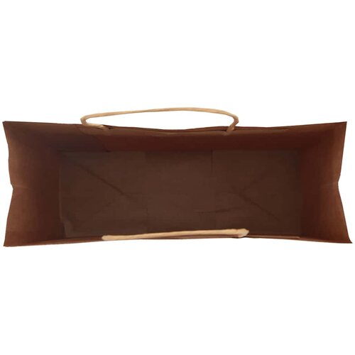  Papirnate vrećice 250 kom s ručkama zelene 45x17x48 cm Slike