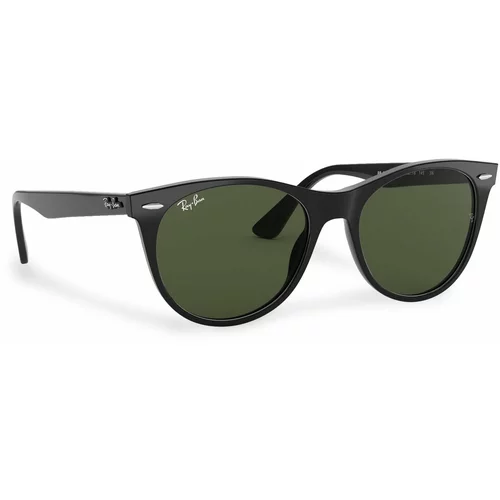 Ray-ban Sončna očala Wayfarer II Classic 0RB2185 901/31 Black/Green Classic