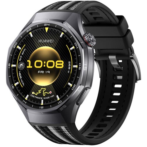 INF združljiv s huawei GT6 pro 46 mm silikonski pa&scaron;ček za uro - slog gumba black, (5000113952) Cene