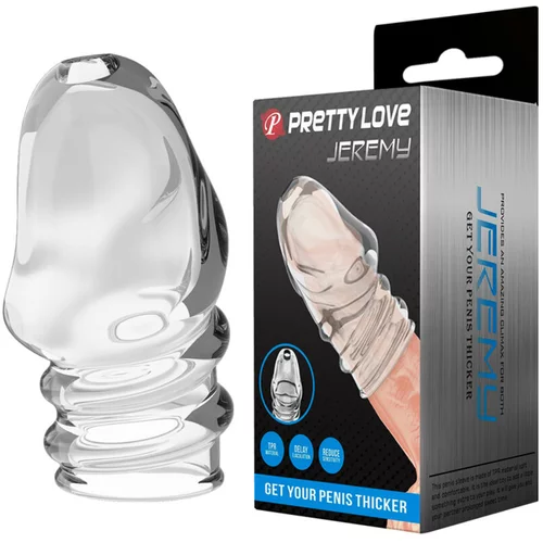 Pretty Love Jeremy Penis Sleeve Clear