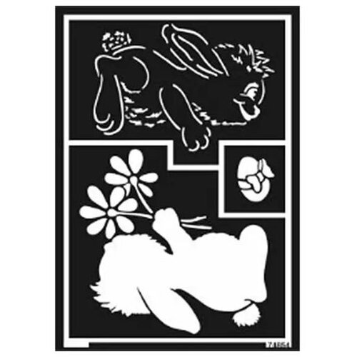  Samolepilna šablona Bunny A5 RABLJENO Cene