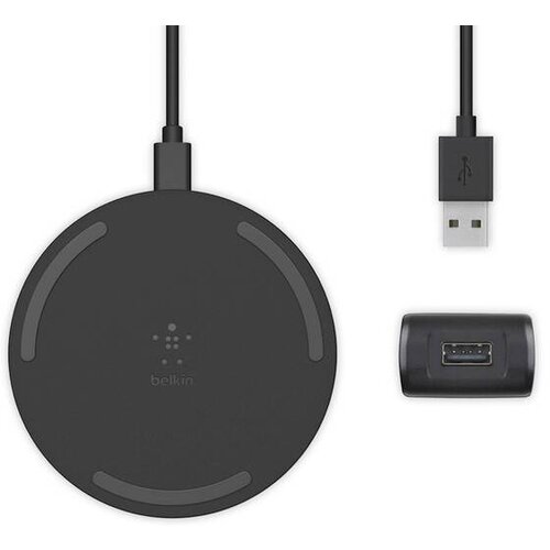 Belkin Wireless Charging Pad 10W Micro-USB Cable w/o power supply Slike