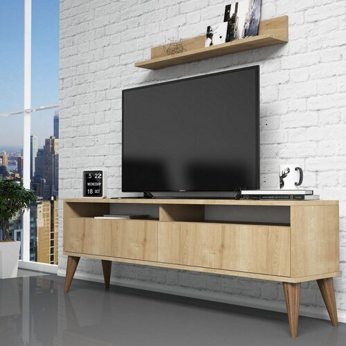 Woody Fashion Hanah kućni TV komoda Najbolji hrast Cene