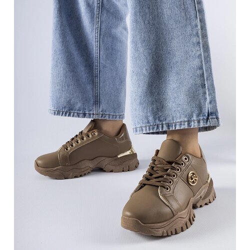Gemre Brown sneakers with chunky soles Arpaia Cene