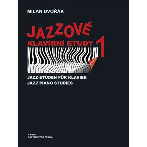 Milan Dvořák Jazzové klavírní etudy 1 Note