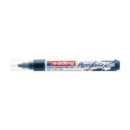 Edding akrilni marker E-5100 medium 2-3mm obli vrh tamno plava ( 12MA51EB ) Cene