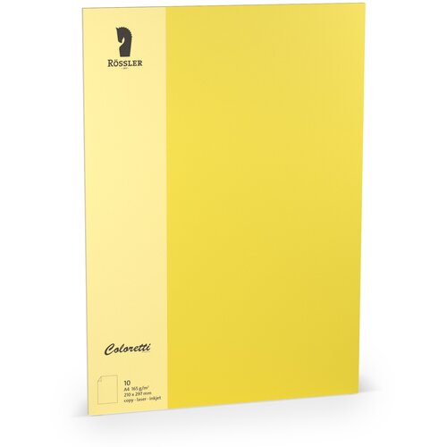 Grupo A4 COLORETTI KARTICA 10 ENOT RUMENA, (20862162) Slike