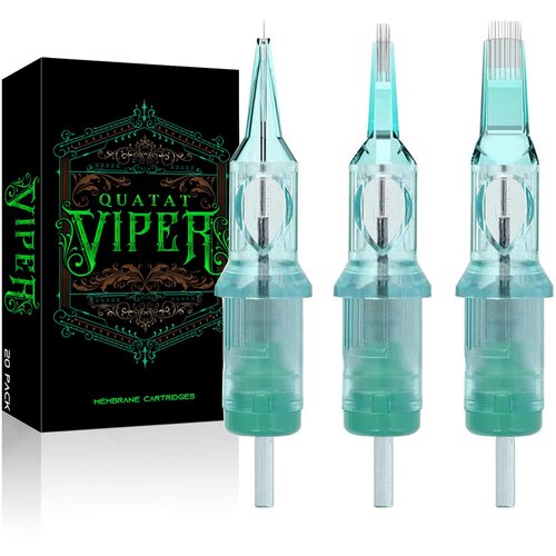 Viper Tattoo ketridž, 20/3 RLLT, Zeleni Slike
