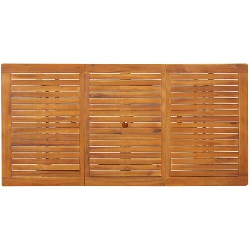 VidaXL Vrtni blagovaonski stol 180 x 90 x 75 cm masivno bagremovo drvo Slike