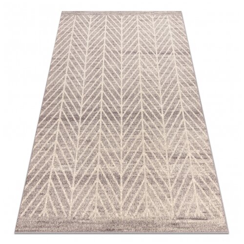 RugsX Preproga Wool ANGEL 1188 / 52033 Chevron, ribja kost bež / siva 80x150 cm, (21990198) Cene
