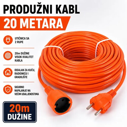  Siguran produžni kabl 20m Slike