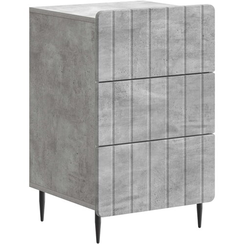  Noćni ormar Betonska siva 43x 41 x 68 cm Konstruirano drvo Cene
